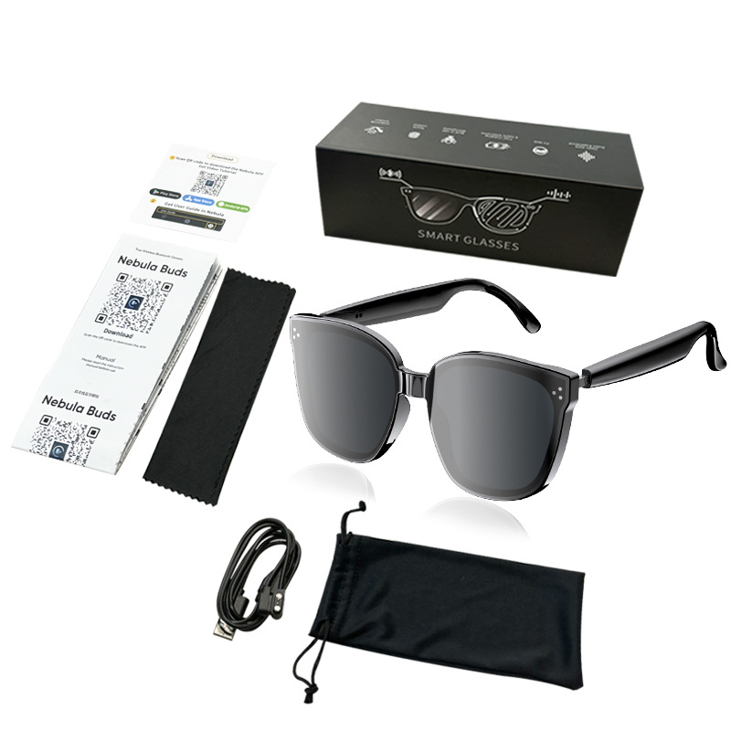 Audio Music Volume - AI Translation Glasses Smart Self-priming Sunglass