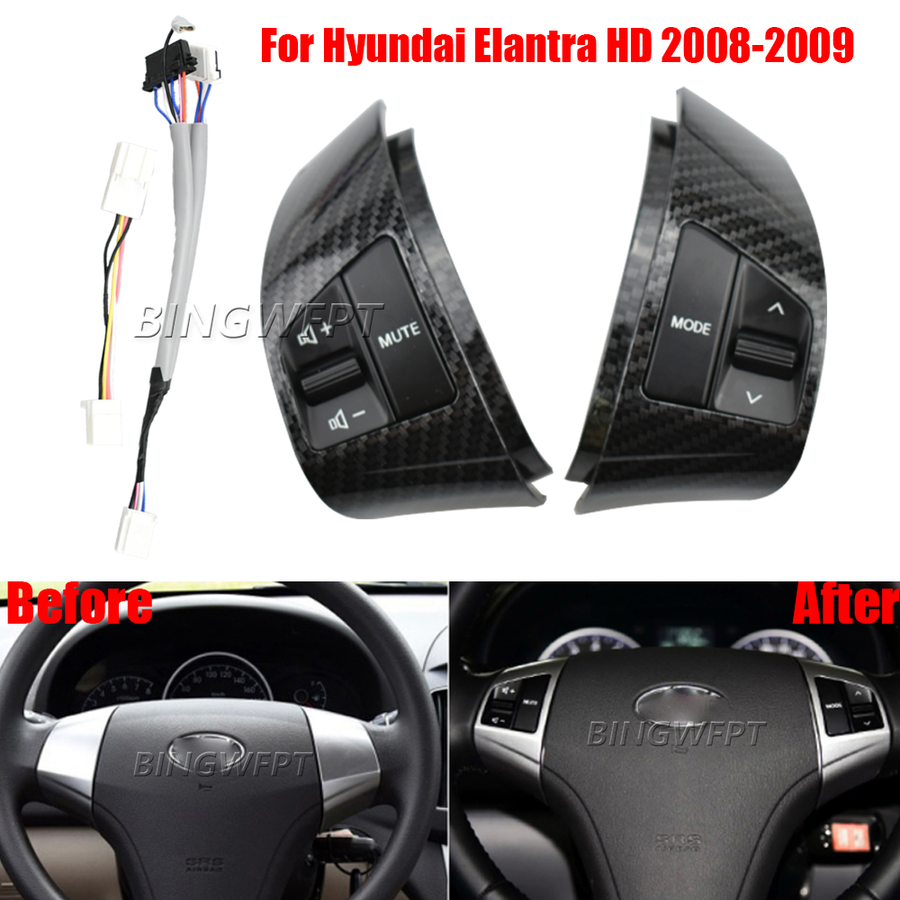 Audio Music Volume - For Hyundai Elantra HD 2008-2012 Multifunction
