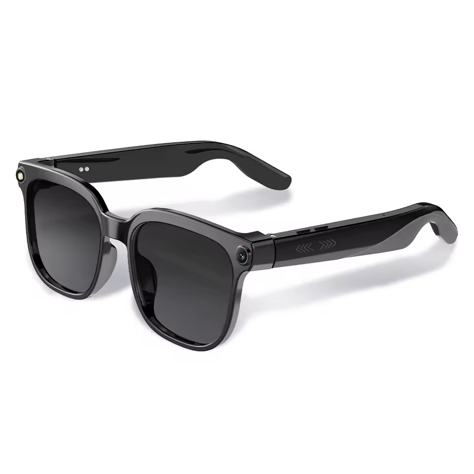 Audio Music To Video Ai - M02S AI Smart Glasses 8MP Camera