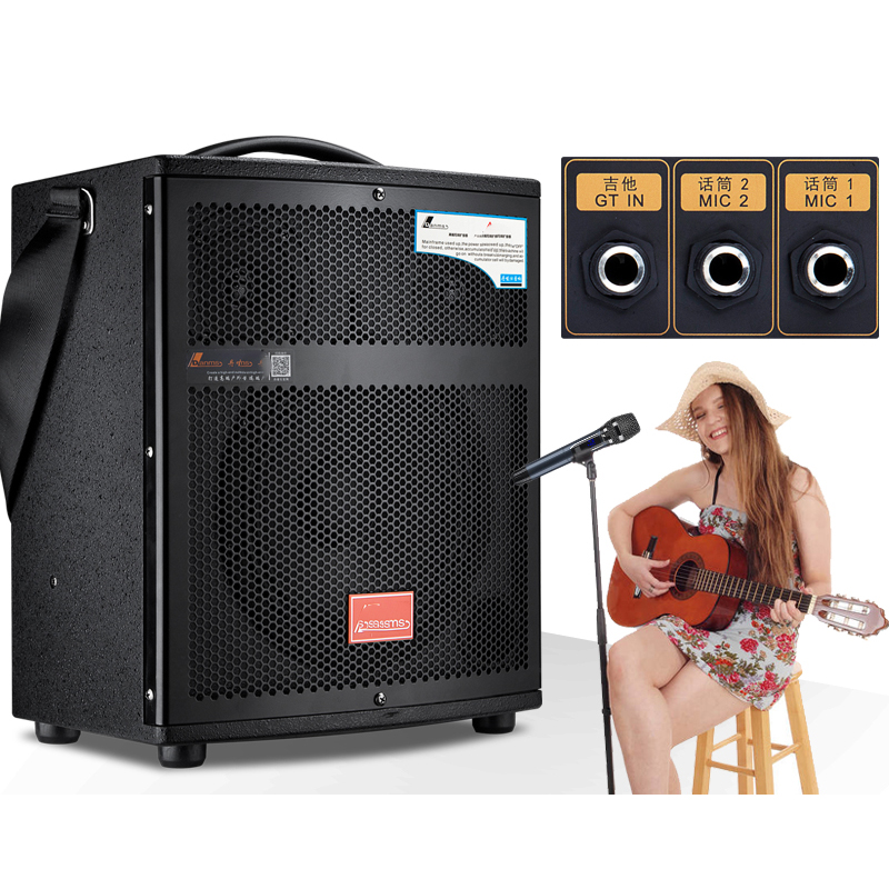 Audio Music Songs - Outdoor Portable Audio Speaker 8 Inch