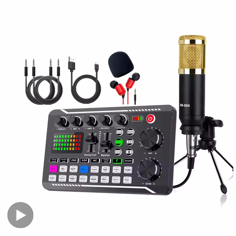 Audio Music Voice Changer - Professional Microphone Mic Bluetooth Sound Mixer