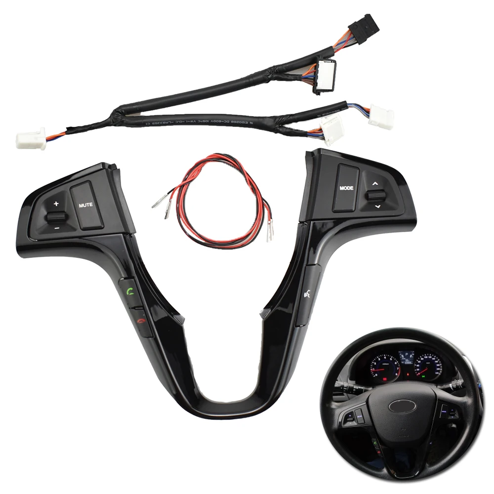 Steering Wheel Buttons For Hyu - đánh giá và giá Audio Music Volume