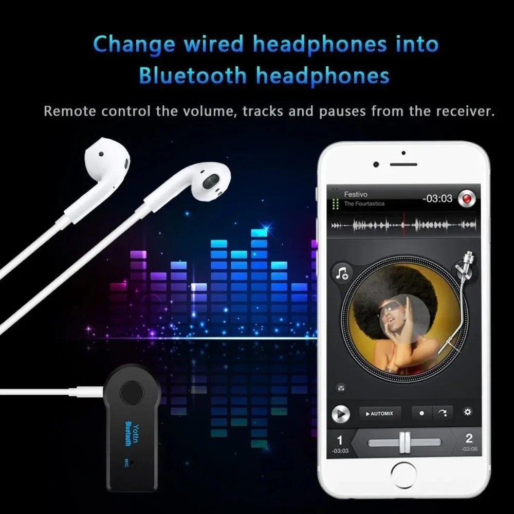 Bluetooth4.2 AUX Audio Stereo  - đánh giá và giá Audio Music Car
