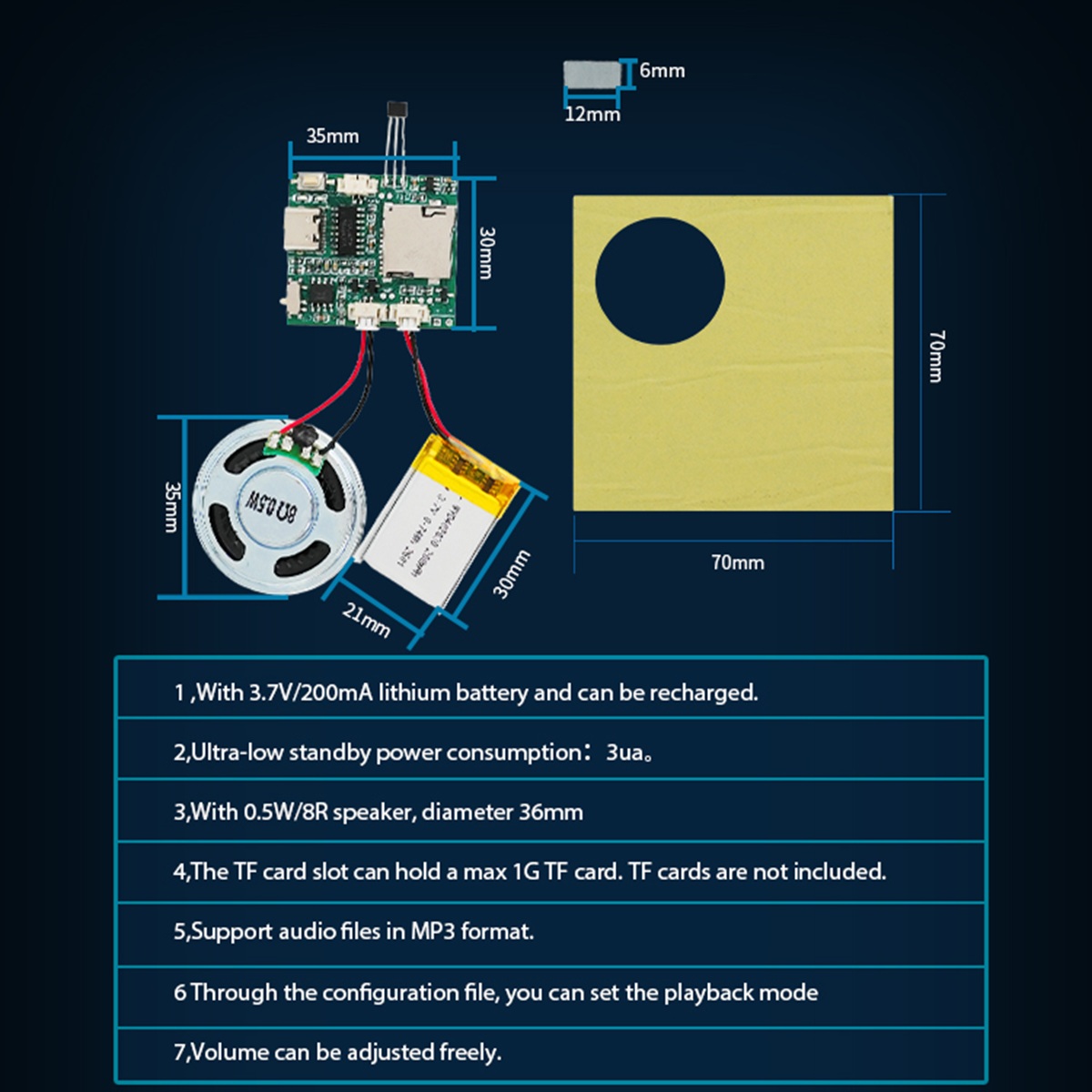 Programmable Sound Recorder Mo - đánh giá và giá Audio Music To Download