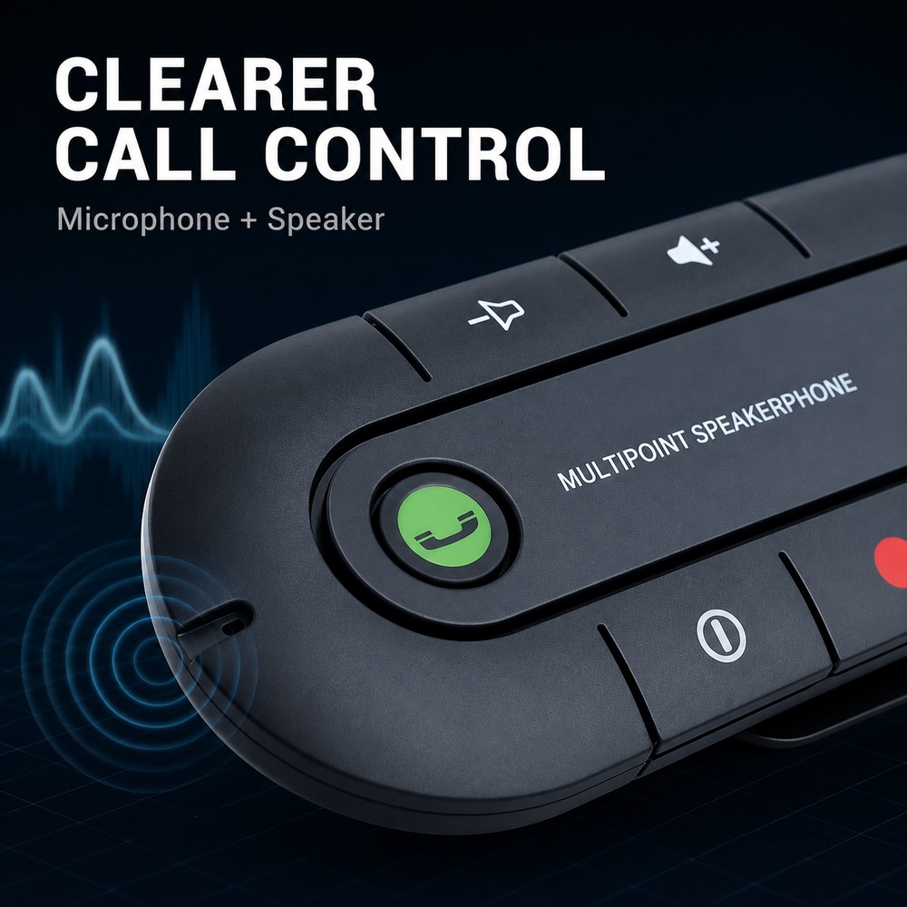 Bluetooth 4.1 Car Speakerphone - đánh giá và giá Audio Music Car
