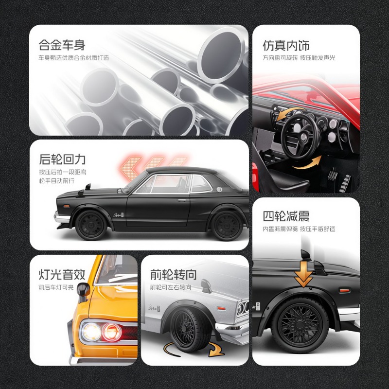 1:22 Nissan Skyline GT-R Hakos - đánh giá và giá Audio Music Car